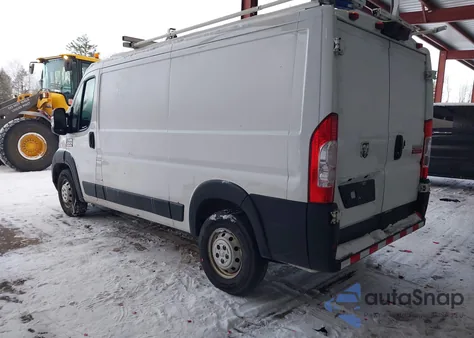 2020 Ram Promaster 1500 Low Roof 136 Wb из США, поврежденный, VIN 3C6TRVAG6LE130105